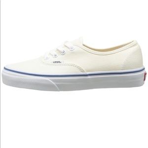 Vans Authentic Off White Lace Up Shoes